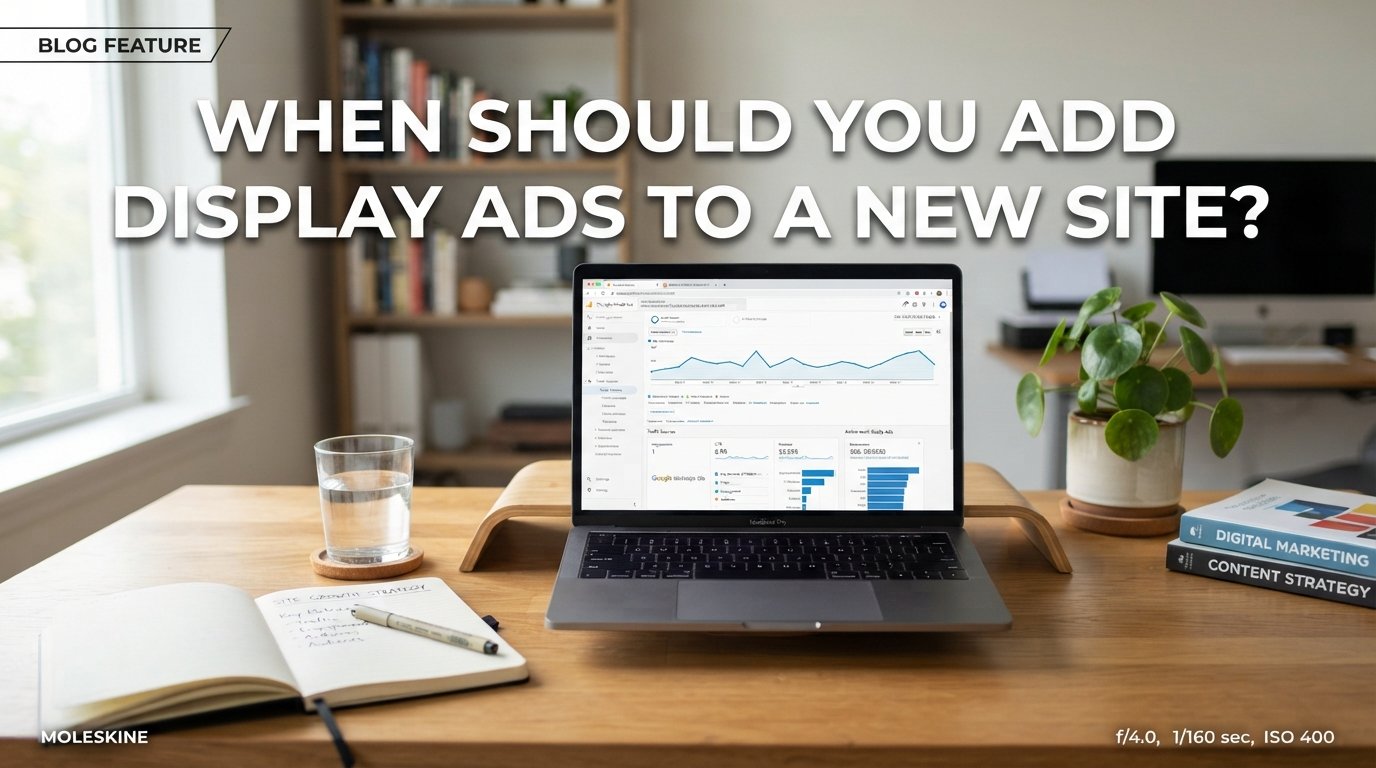 When Should You Add Display Ads to a New Site?