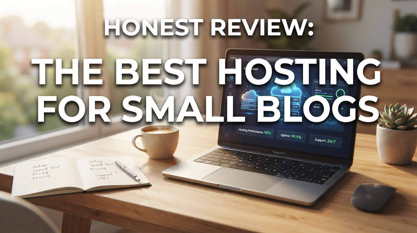 The Best Web Hosting for Small Blogs in 2026 (An Honest Review)